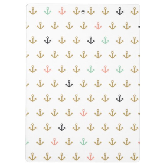 Mini Anchor Pattern Klembord (Achterkant)