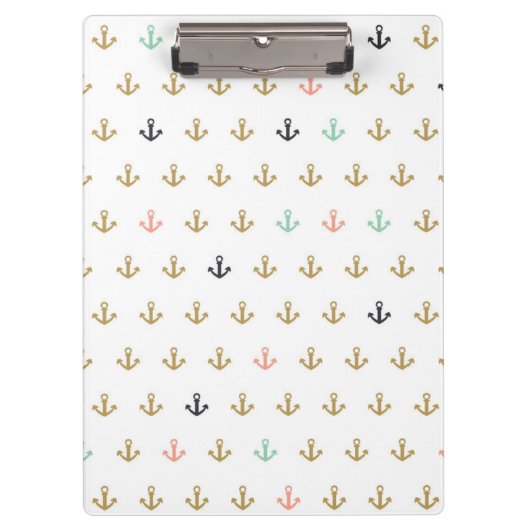 Mini Anchor Pattern Klembord (Voorkant)