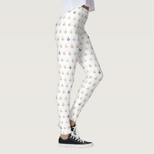 Mini Anchor Pattern Leggings (Rechts)