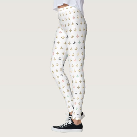 Mini Anchor Pattern Leggings (Links)