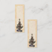 Mini Arbre, signets ou templ de carte de visite (Devant / Derrière)