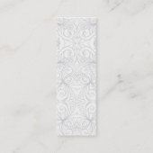 Mini Arrière - plan abstrait floral de carte de visite (Dos)