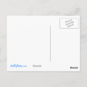 Mini Art Cat Umbrella Quote Briefkaart (Achterkant)