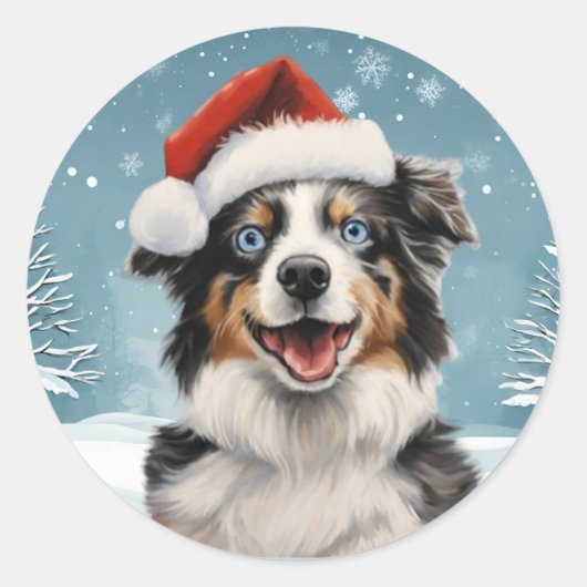 Mini Aussie 2 vakantie Stickers (Voorkant)