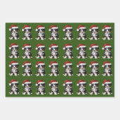 Mini Aussie 6 Vakantie Inpakpapier Vel (Voorkant 3)