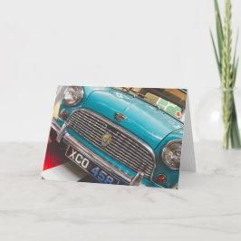 Mini Austin Greetings Card Kaart