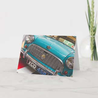 Mini Austin Greetings Card Kaart