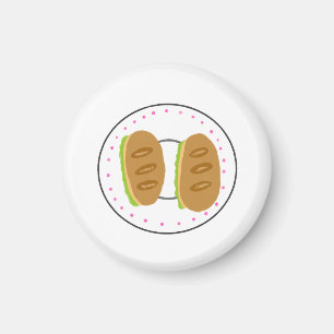 Mini Baguette Sandwichbord Backwinkel Liefhebber C Magneet