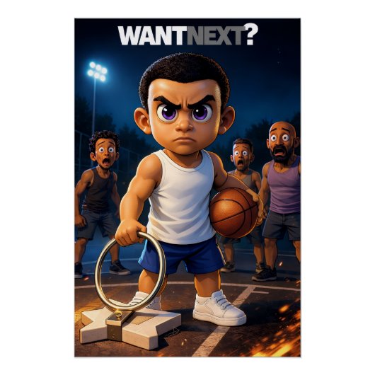 Mini Baller - Affiche Veut Suivant (Devant)