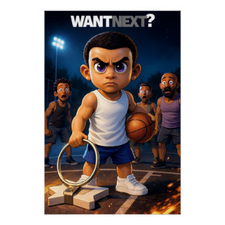 Mini Baller - Want Next Poster Perfect Poster