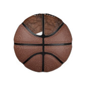 Mini Ballon De Basket #1 Papa aspect cuir (Droite)