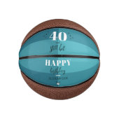 Mini Ballon De Basket 4O et toujours chaud (Devant)