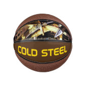 Mini Ballon De Basket Acier froid (Devant)