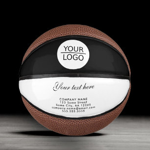Mini Ballon De Basket Ajoutez votre logo avec un texte personnalisé Soci