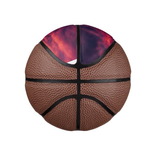 Mini Ballon De Basket août rouge (Droite)