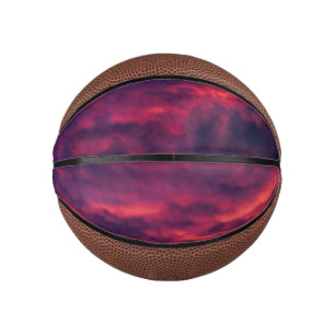 Mini Ballon De Basket août rouge