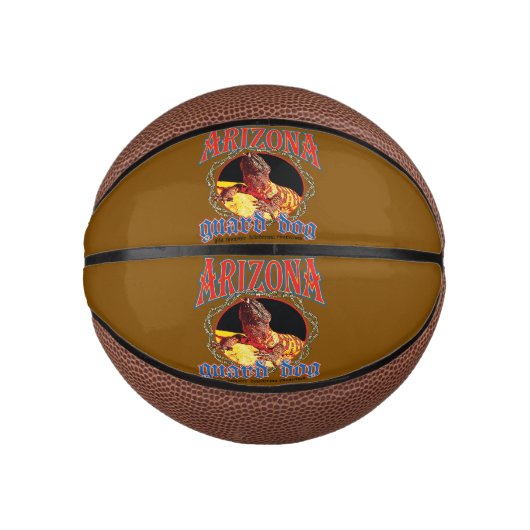 Mini Ballon De Basket Arizona Guard Dog Snake (Devant)