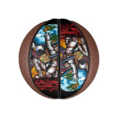 Mini Ballon De Basket Atlas Space Man (Vertical)