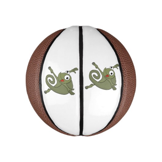 Mini Ballon De Basket Awesome Chameleon (Vertical)