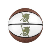 Mini Ballon De Basket Awesome Chameleon (Devant)