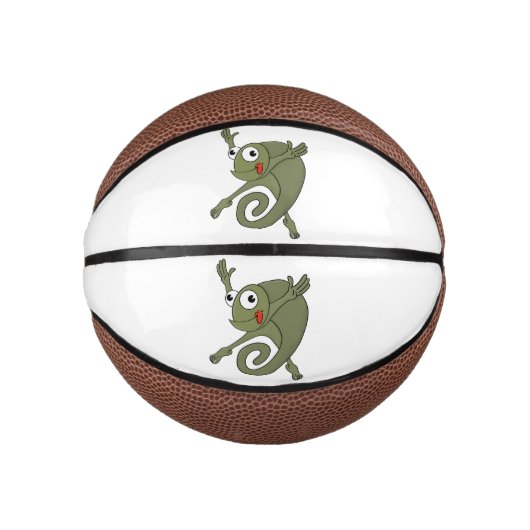 Mini Ballon De Basket Awesome Chameleon (Devant)
