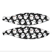 Mini Ballon De Basket Baby Ghosts Éffrayant mignon Halloween humeur (Panneaux)