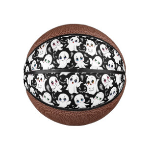 Mini Ballon De Basket Baby Ghosts Éffrayant mignon Halloween humeur