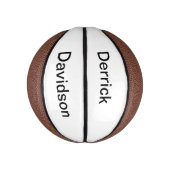 Mini Ballon De Basket Basket-ball Derrick Davidson (Vertical)
