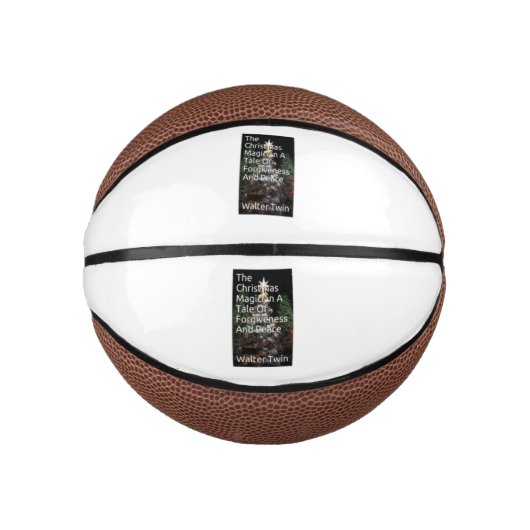 Mini Ballon De Basket Basket de Noël (Devant)