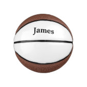 Mini Ballon De Basket Basket personnalisé (Devant)