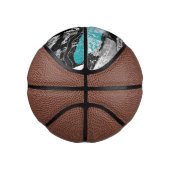 Mini Ballon De Basket Basketball - Flux Abstrait de Surface Actuelle (Droite)