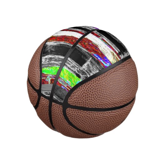 Mini Ballon De Basket Basketball – Reflection Layers (Incliné)