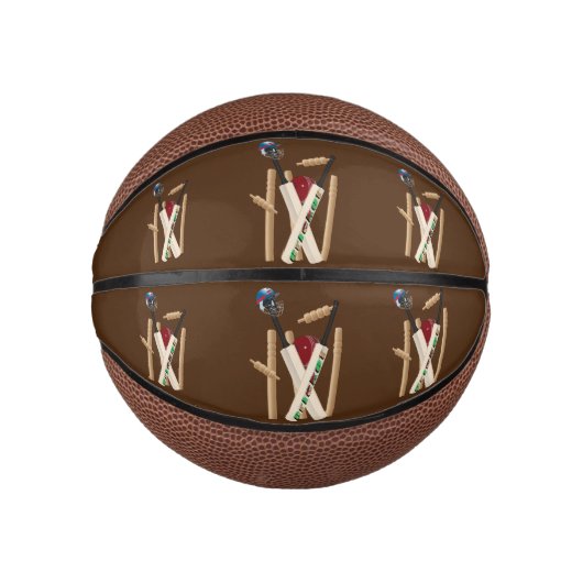 Mini Ballon De Basket Billets De Cricket, Bateaux Et Balles, (Devant)