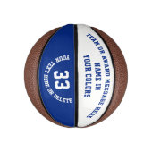 Mini Ballon De Basket Boules de panier personnalisées dans vos couleurs  (Vertical)