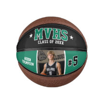 Cadeau personnalisé de basketball pour senior avec