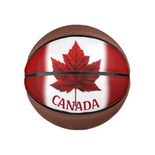 Mini Ballon De Basket Canada Basketball Custom Canada Maple Leaf Cadeaux