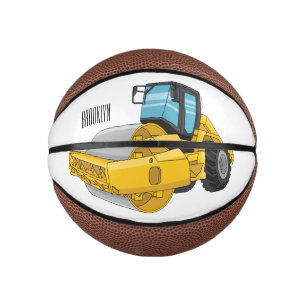 Mini Ballon De Basket Caricature à rouleaux de route