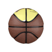 Mini Ballon De Basket Caricature de bébé orangoutan joyeux (Droite)