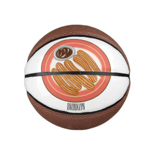 Mini Ballon De Basket Caricature de Churro