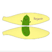 Mini Ballon De Basket Caricature de cornichon joyeux (Panneaux)