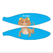 Mini Ballon De Basket Caricature de lézard de dragon à barbe (Panneaux)