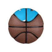 Mini Ballon De Basket Caricature en bécasseau mignon (Droite)