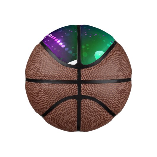 Mini Ballon De Basket Carthagène Solive Purple (Droite)