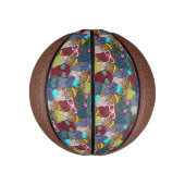 Mini Ballon De Basket Chouette dans la couronne (Vertical)