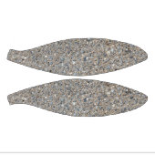 Mini Ballon De Basket Cimetière Bleu Taupe Composé Bleu (Panneaux)