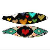 Mini Ballon De Basket cœurs Rupydetequila  (Panneaux)