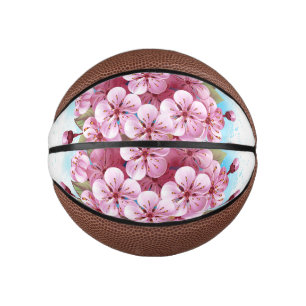 Mini Ballon De Basket Cône rose Sakura crème glacée gaufre