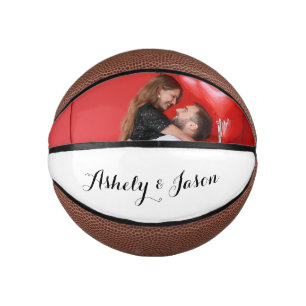 Mini Ballon De Basket Couples romantiques Saint Valentin