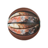 Mini Ballon De Basket course mixte métal-cake (Devant)