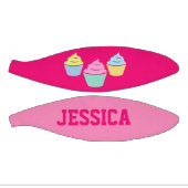 Mini Ballon De Basket Cousue cupcake rose petit basket pour fille (Panneaux)